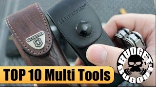 Top 10 Best EDC Multi Tools  Multi Tool Comparison amp Review  Leatherman Gerber Victorinox SOG [upl. by Notsuoh164]