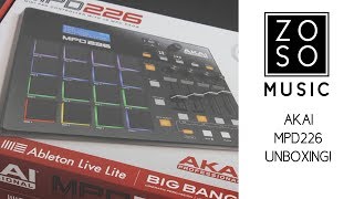 Unboxing  Akai MPD226 [upl. by Mareld]