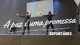 Coreografia espontânea A paz é uma promessa [upl. by Naitsirt812]