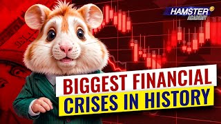 Top 3 biggest financial crises from the Great Depression to COVID19 ⚡️ Hamster Academy [upl. by Ina]