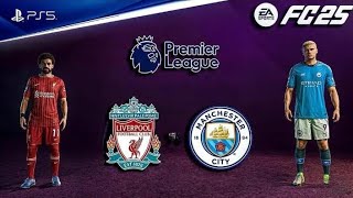 FC 25  Liverpool vs Manchester City Ft Haaland Salah UEFA Champions League Full Match [upl. by Torray637]