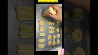 5 ingredients Butter Cookies  Danish Cookies Recipe by sidrasbaking [upl. by Mccourt]