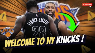 Dorian FinneySmith Reveals Training with Mikal Bridges When Knicks Trade Was Announced [upl. by Luap]