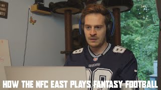 How The NFC East Plays Fantasy Football [upl. by Mello11]