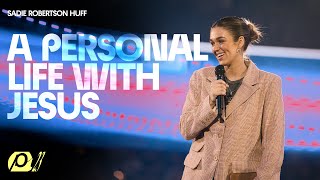 A Personal Life with Jesus  Sadie Robertson Huff  Passion 2023 DallasFtWorth TX [upl. by Pooh]