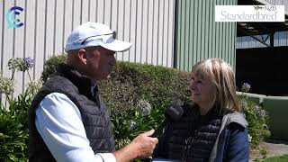 CC with Jean Feiss at the NZB Standardbreds Yearling Sales [upl. by Lamaj]