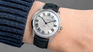 A Stylish Watch With An Impressive Movement For The Price  Frederique Constant Classics Premiere [upl. by Nirrej]