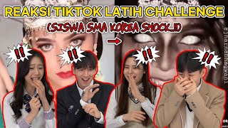 Reaksi Siswa SMA Korea Shock Lihat LATHI CHALLENGE 😱😱 TikTok INDONESIA l Reaction Weird Genius [upl. by Emyam936]