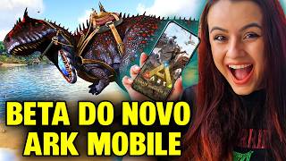 FINALMENTE LANÇOU O BETA DO NOVO ARK MOBILE [upl. by Dnomed475]