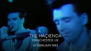 The Smiths  Live at The Haçienda Manchester UK  4 February 1983 • 4K [upl. by Hirasuna]