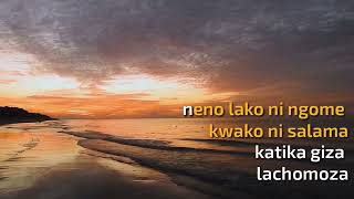 A C K ST PATRICKS ISINYA NENO LAKO OFFICIAL LYRICS VIDEO [upl. by Yecniuq]