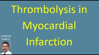 Thrombolysis in Myocardial Infarction [upl. by Nitsrik612]