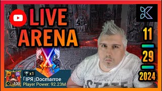 Raid Shadow Legends  Live Arena  IPR DocMarroe  Pizza Friday [upl. by Coh]