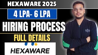 Hexaware Hiring 2025  Hexaware Complete Process  Exam Pattern  Assessments  MCQ  Interview [upl. by Cheston]