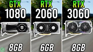 GTX 1080 vs RTX 2060 vs RTX 3060  Tested in 2023 [upl. by Bruce]