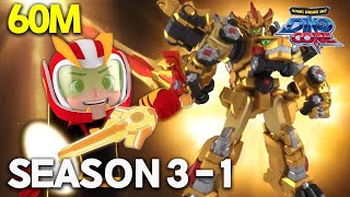 S03 Dinocore season3 special I 1 Hour compilation I Episodes 1  6 [upl. by Eddana]