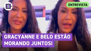 Gracyanne volta a morar com Belo Existe amor estamos nos resolvendo [upl. by Sidnak]