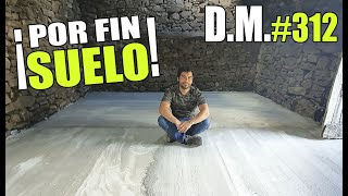 Restaurando una CABAÑA ABANDONADA de más de 100 AÑOS 7 🏠 Solera de hormigón  Detección Metálica 312 [upl. by Neehar976]