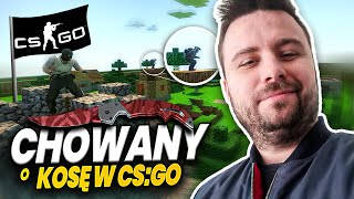 MINECRAFT W CSGO 😮  HideampSeek z widzami o kosę [upl. by Navy746]