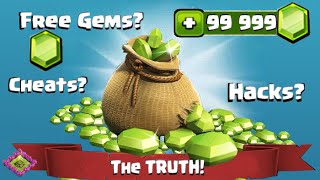 Clash of Clans Hack Cheats Free Gems  The TRUTH [upl. by Yasmeen]