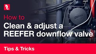 How to clean and adjust your REEFER downflow valve [upl. by Oijimer]