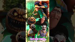 Transylvania Hotel Scary  Kung Fu Panda Coffin Dance Tiles hop tileshop coffindance shorts [upl. by Fast938]