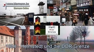 Helmstedt und die DDR Grenze 1984 [upl. by Roinuj]