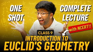 Introduction to Euclids Geometry Class 9 in One Shot 🔥  Class 9 Maths Chapter 5 Complete Lecture [upl. by Ztnarf]