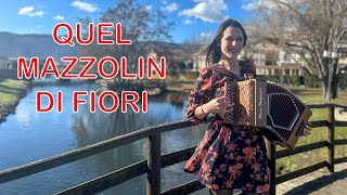 Quel mazzolin di fiori eseguito da Maria Vita musica organetto folk [upl. by Samuella]