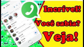 ESCONDIDOS no seu WHATSAPP [upl. by Yttik904]