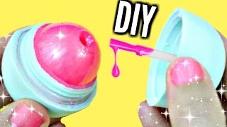 DIY EOS NAIL POLISH  How to Make Glitter Nail Polish [upl. by Orji213]