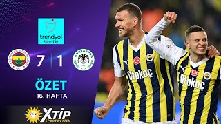 MERKUR BETS  Fenerbahçe 71 T Konyaspor  HighlightsÖzet  Trendyol Süper Lig  202324 [upl. by Gibeon424]