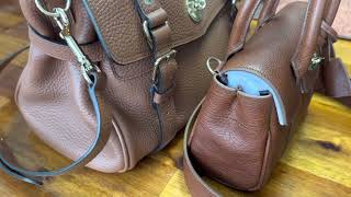 Mulberry Bayswater Mini in Oak Unboxing [upl. by Arev993]