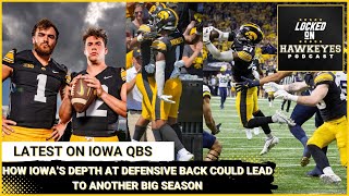 The Latest on Iowa QBs Defensive Back greatness amp team captains for 2024 [upl. by Pastelki566]