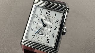 JaegerLeCoultre Reverso Classic Large Duoface Small Seconds Q3848420 JLC Watch Review [upl. by Kentiggerma431]