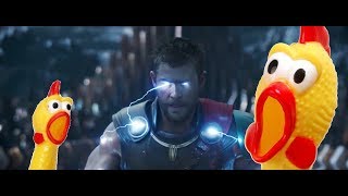 Thor Ragnarok Final Battle  Immigrant Song  Chickensan Cover Version [upl. by Hamfurd137]