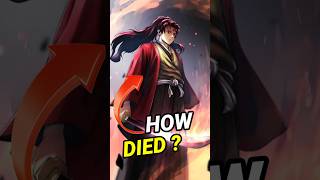 Yoriichi Death in Demon Slayer Anime 😱anime shorts [upl. by Leilah]