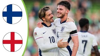 Finland vs England  Extended Highlights amp All Goals 2024 HD [upl. by Sirehc19]