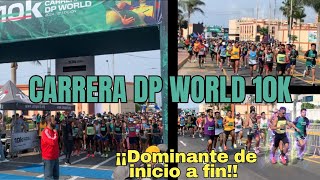 Carrera DP World 10km 2024  increible Pace de Ferdinand 🔥🔥🔥 [upl. by Dodson]