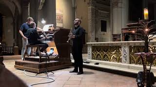 Giuseppe Torelli 1658  1709 Concerto in Re magg per tromba e organo [upl. by Assirehc]