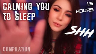 ASMR Shh Calming You To Sleep 15 Hours💎 Gentle Whispers amp Soothing Sounds Compilation [upl. by Batruk100]