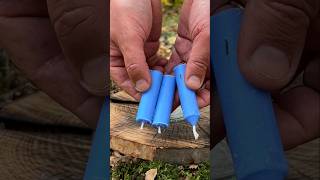 Survival Skills How to Make a LampHeater survival camping lifehacks [upl. by Yemorej343]