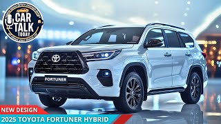 Limited Edition 2025 Toyota Fortuner Hybrid A GameChanging Upgrade [upl. by Juley]