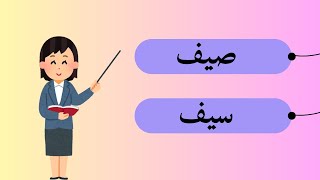 Similar words different meanings Synophone in Arabic Levantine dialect [upl. by Celle]