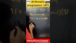 Arithmetic progression class 10th CBSE board maths [upl. by Derfiniw]