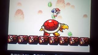 Lets play SMW2 Yoshis Island Part 53 Hookbill The Koopas Castle amp World 4 Boss Battle [upl. by Nnaylrebmik]