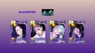 SuperStar YG Pull Blackpink wasting all your time Limited Theme Card [upl. by Roche560]