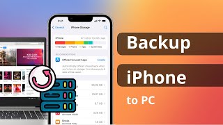 3 Ways How to Backup iPhoneiPad to PC with Ease 2024 [upl. by Yhtorod973]