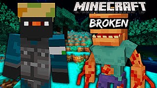 The Minecraft Parasite Mod IS BROKEN  Funny Moments [upl. by Dagall]