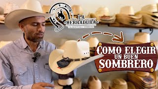 ¿Cómo elegir TU sombrero 🤠 l La Herradura [upl. by Alahs]